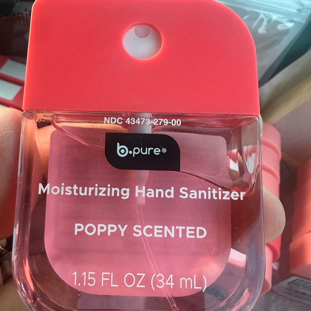 b.pure Poppy Scented Hand Sanitizer